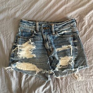 American Eagle Outfitters Light Blue Denim Shorts